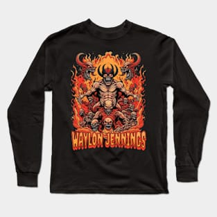 Waylon Jennings Long Sleeve T-Shirt